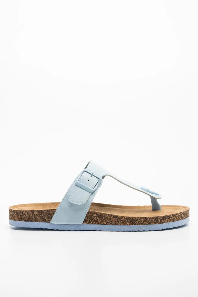 Cork Sandal Blue sold by Ackermas product image thumbnail 2