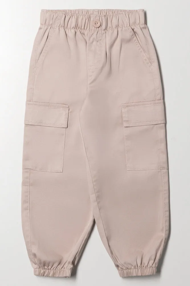 Cargo Joggers Natural sold by Ackermas