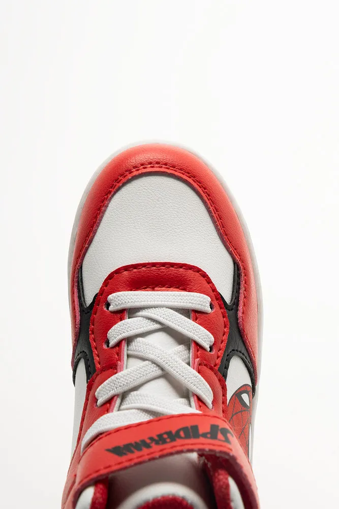 Spider-Man High Top Sneakers Red sold by Ackermas product image thumbnail 5