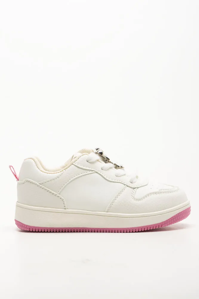 Flower Charm Sneakers White sold by Ackermas product image thumbnail 2