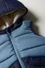 Sleeveless Hooded Jacket Blue sold by Ackermas
