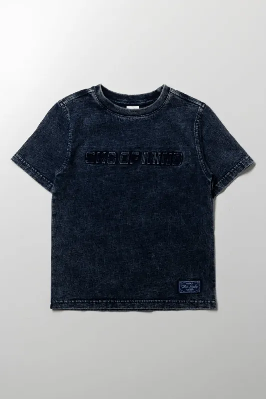 Short Sleeve T-Shirt Blue sold by Ackermas