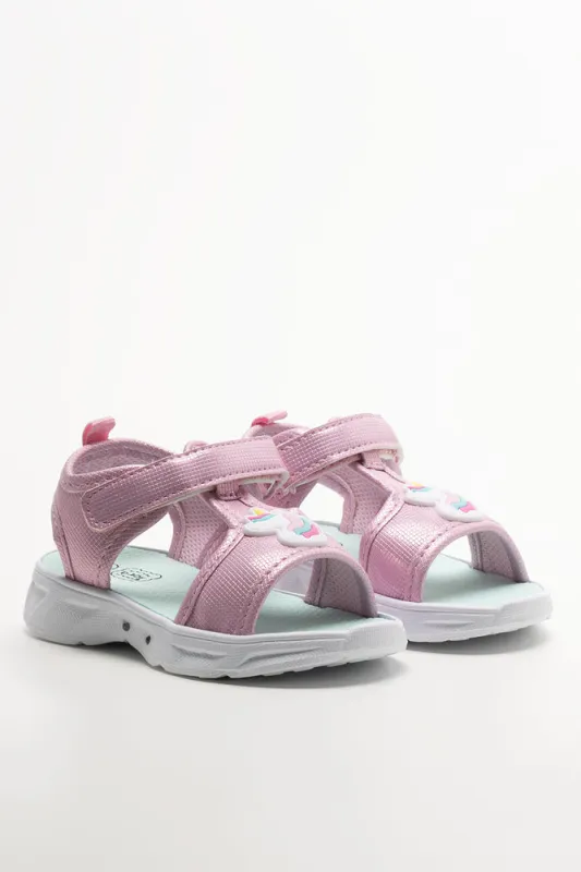 Unicorn Sandals Pink sold by Ackermas