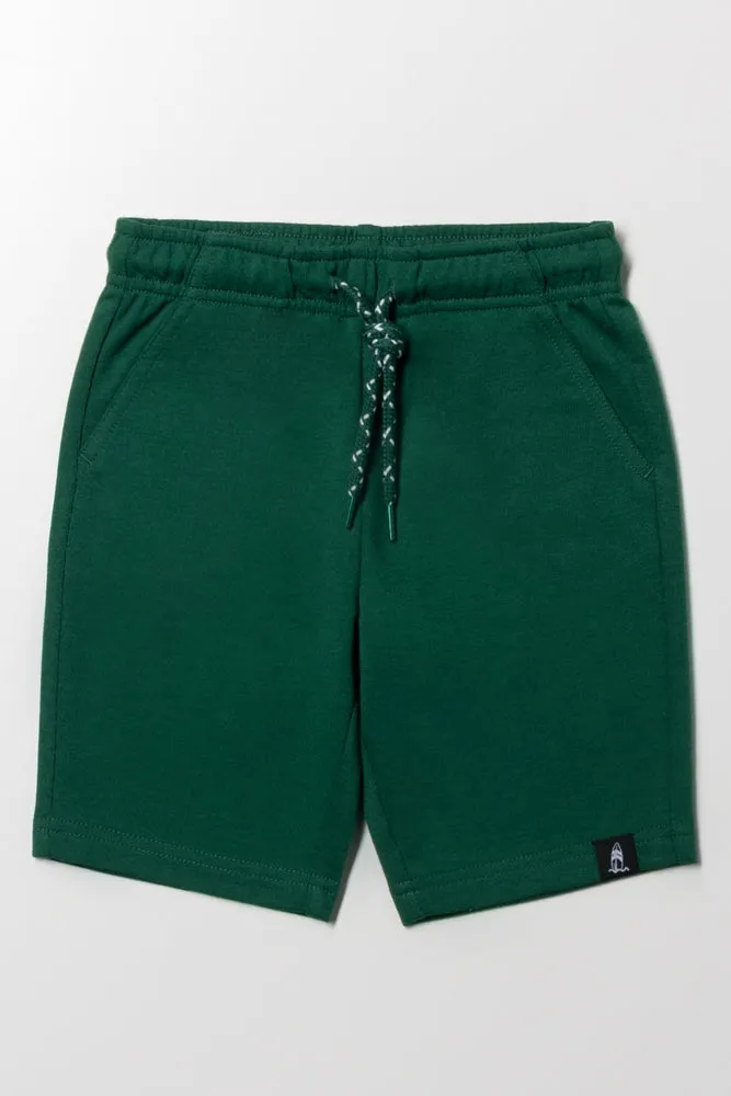 Knit Shorts Green sold by Ackermas