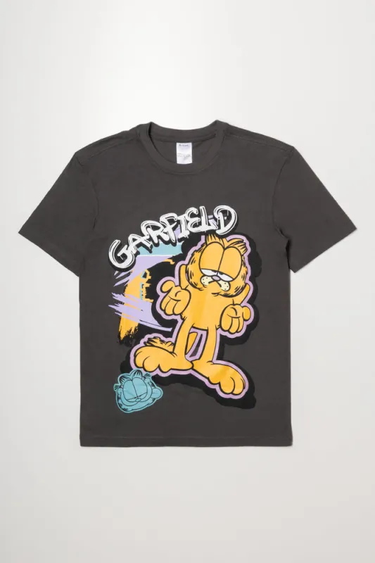 Garfield T-Shirt Charcoal sold by Ackermas
