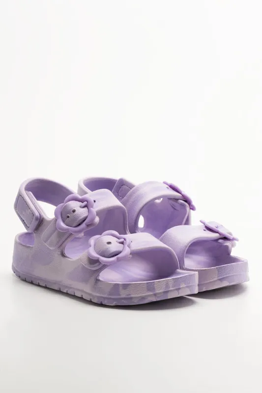 Sandals Purple sold by Ackermas