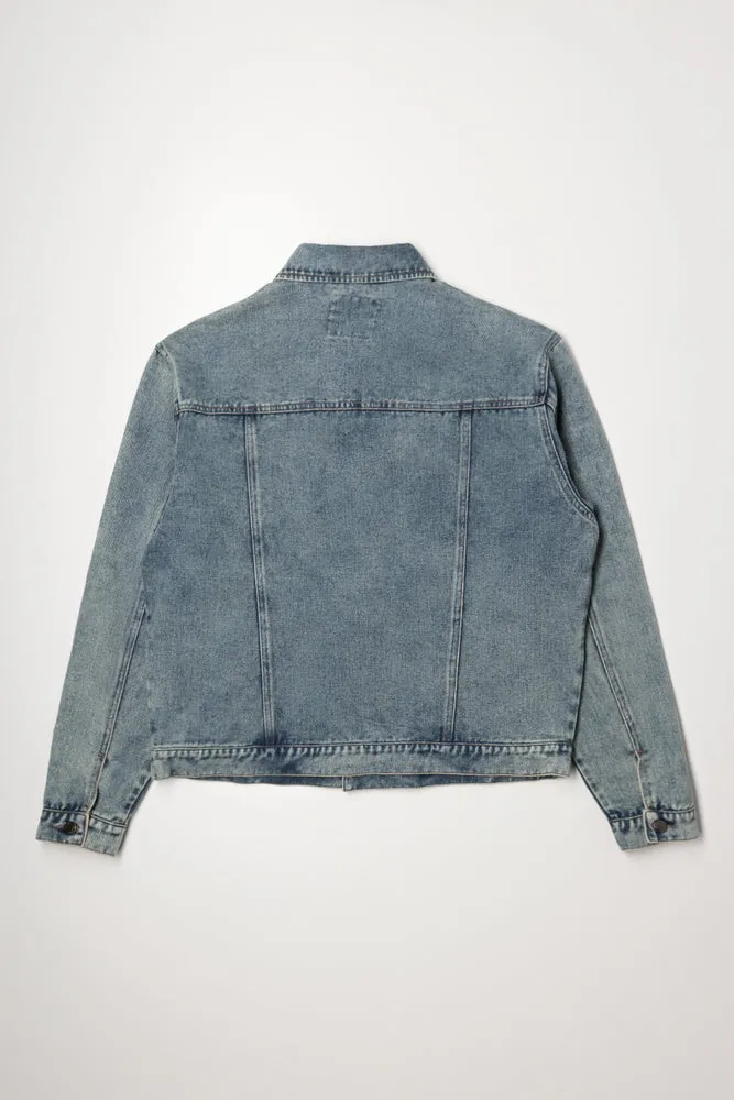 Boxy Denim Jacket Light Blue sold by Ackermas product image thumbnail 3