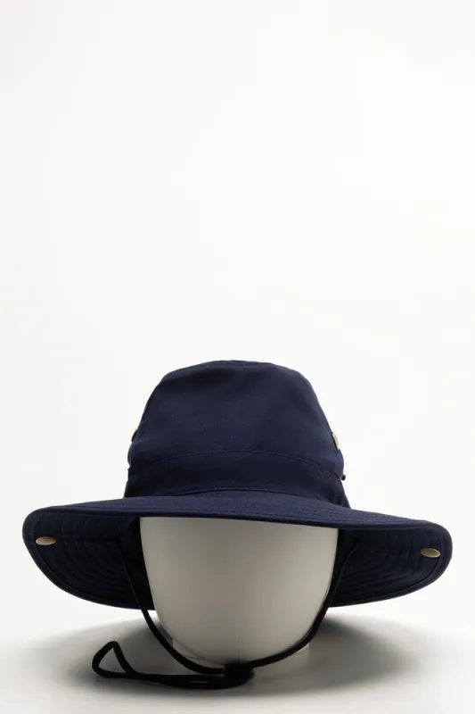 Cricket Hat Navy sold by Ackermas