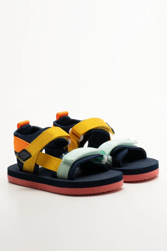 Double Strap Sandals Navy sold by Ackermas