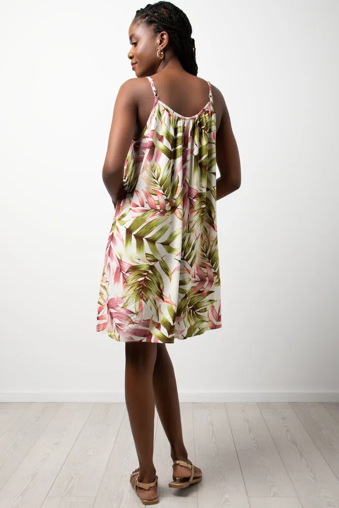 Strappy Fern Print Dress Multi sold by Ackermas product image thumbnail 3