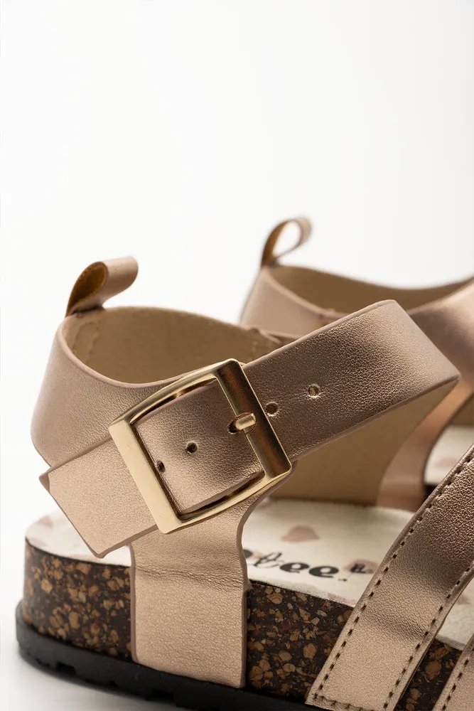 Strappy Sandals Gold sold by Ackermas product image thumbnail 4