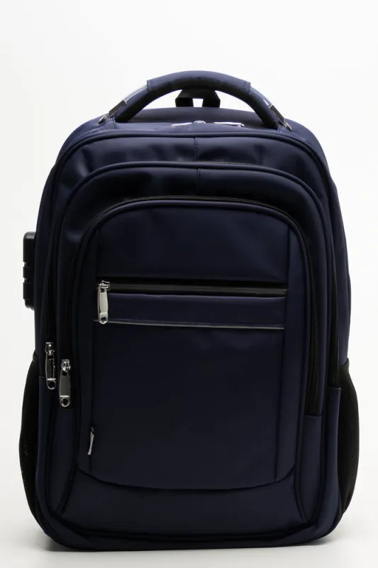 Laptop Bag With Lock Navy sold by Ackermas