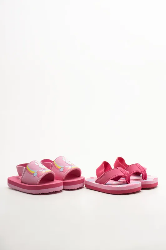2 Pack Heart Sandals Pink sold by Ackermas