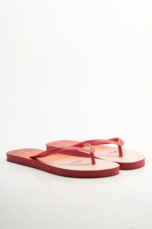 Ombre Flip Flop Orange sold by Ackermas