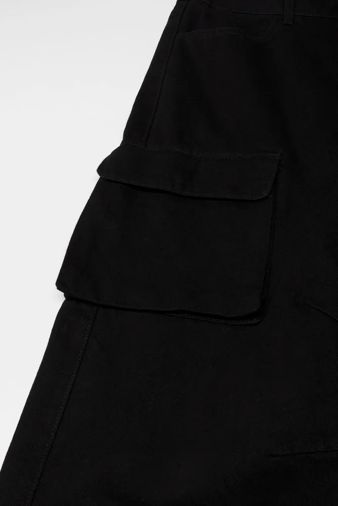 Cargo Denim Jeans Black sold by Ackermas product image thumbnail 2