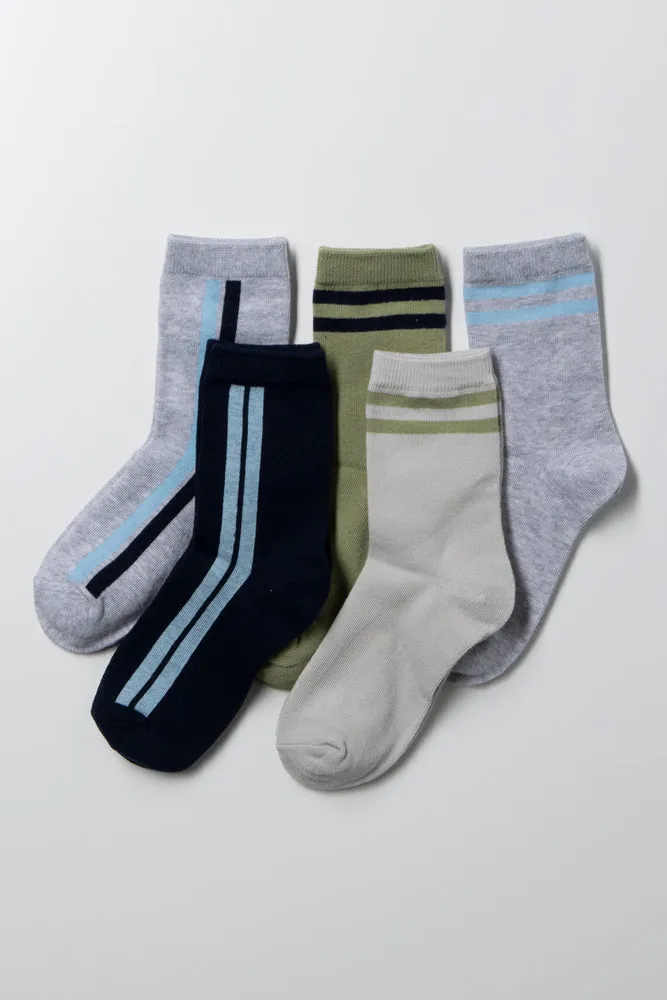 5 Pack Socks Multi sold by Ackermas
