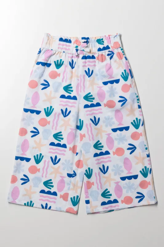 Wide Leg Pants Multicolour sold by Ackermas