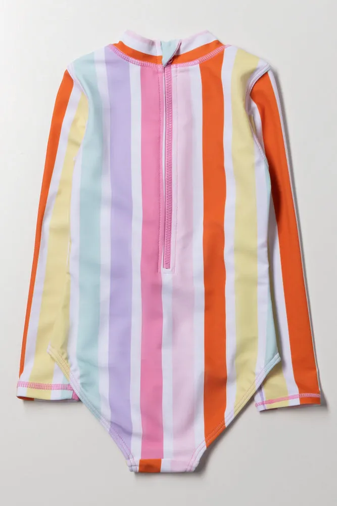 Gabby's Dollhouse Long Sleeve Swimsuit Multi sold by Ackermas product image thumbnail 4