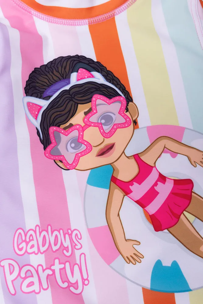 Gabby's Dollhouse Long Sleeve Swimsuit Multi sold by Ackermas product image thumbnail 2