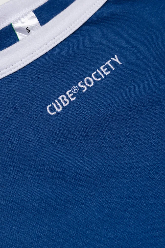 Cropped Vest Blue sold by Ackermas product image thumbnail 2