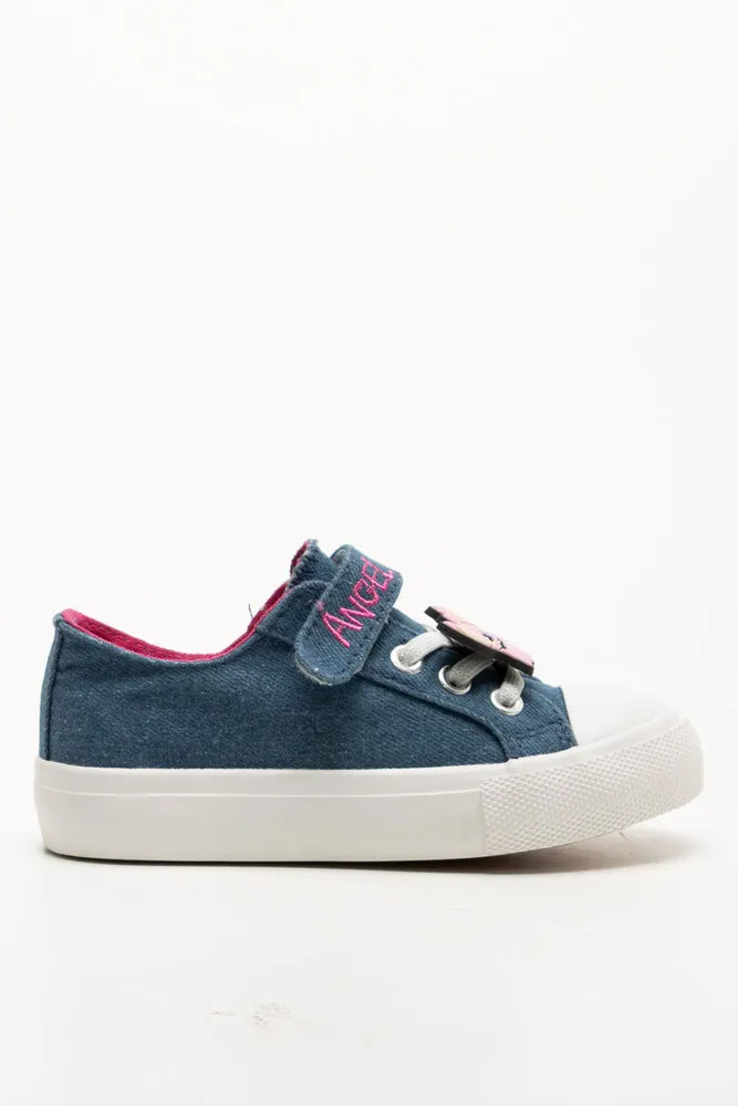 Angel And Stitch Denim Sneakers Blue sold by Ackermas product image thumbnail 2