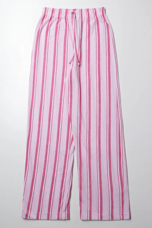 Stripe Pants Pink sold by Ackermas