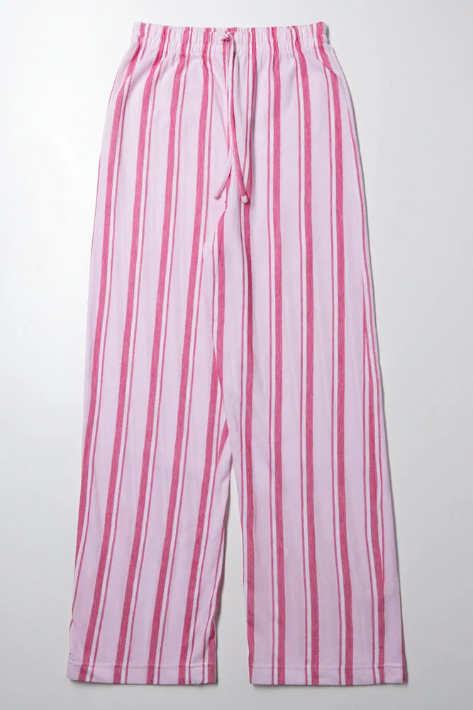 Stripe Pants Pink sold by Ackermas