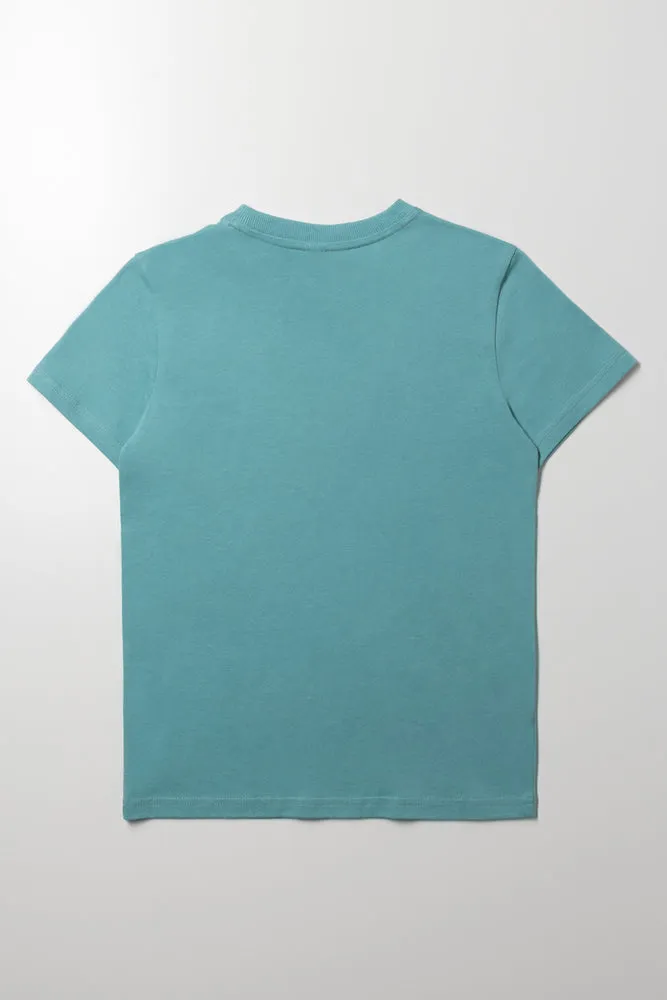 Summer Vibes T-Shirt Blue sold by Ackermas product image thumbnail 3