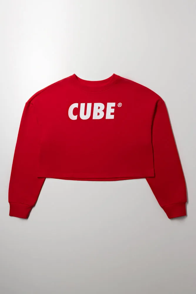 Fleece Tracktop Red sold by Ackermas