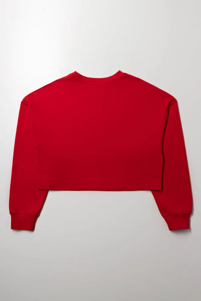 Fleece Tracktop Red sold by Ackermas product image thumbnail 3