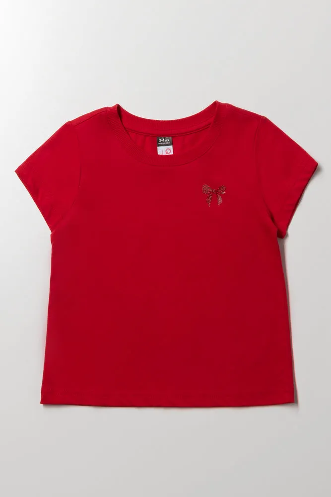 Short Sleeve T-Shirt Red sold by Ackermas