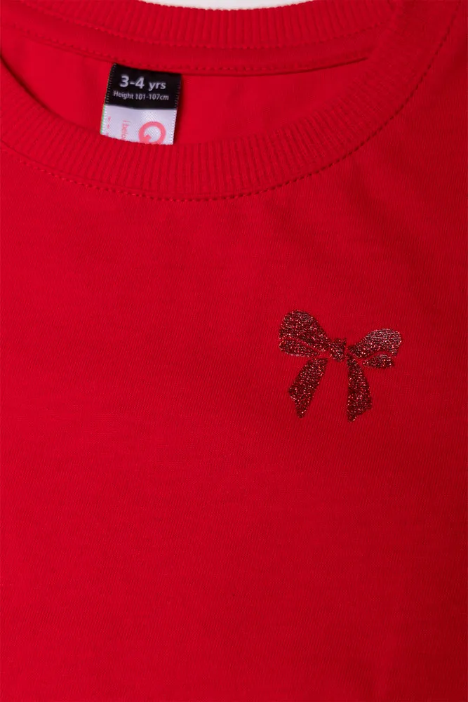 Short Sleeve T-Shirt Red sold by Ackermas product image thumbnail 2