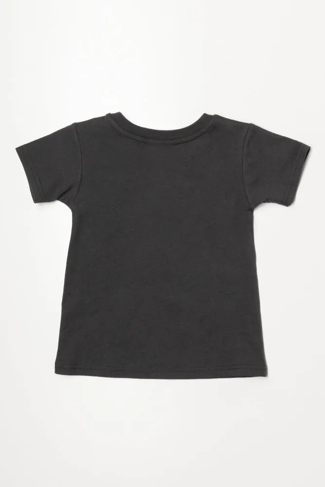 Minnie Mouse Short Sleeve T-Shirt Dark Grey sold by Ackermas product image thumbnail 3