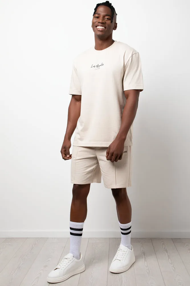 Fleece Shorts Natural sold by Ackermas product image thumbnail 3