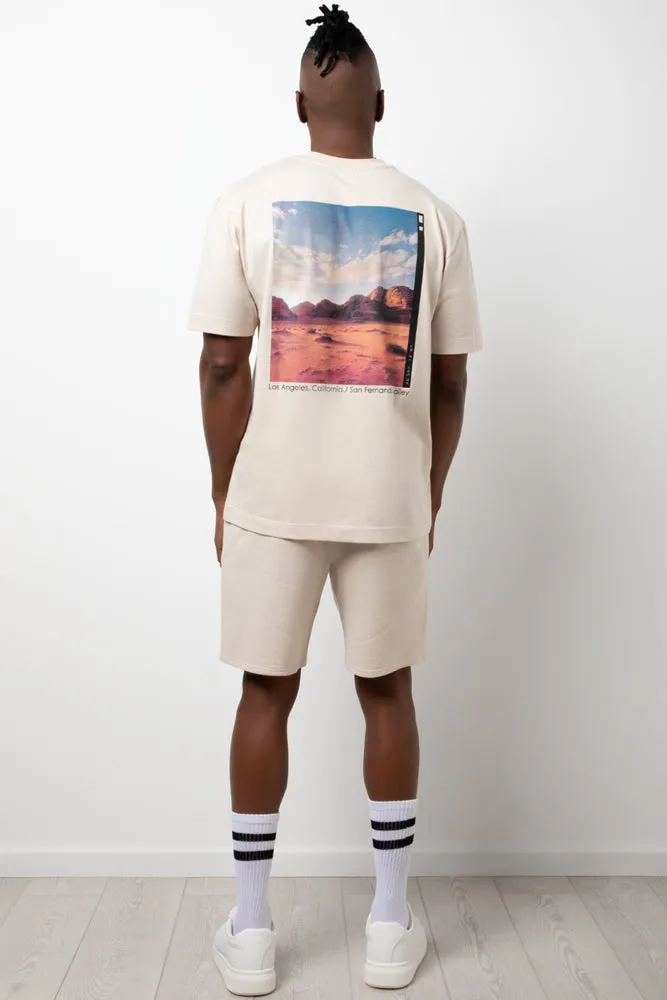 Fleece Shorts Natural sold by Ackermas product image thumbnail 4