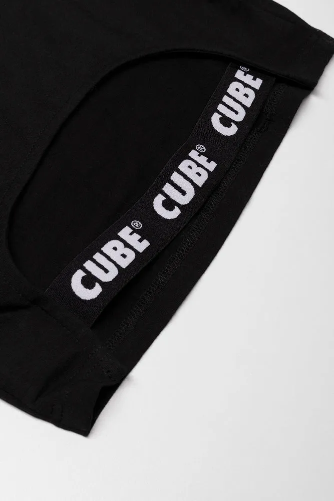 Back Elasticated Detail T-Shirt Black sold by Ackermas product image thumbnail 2