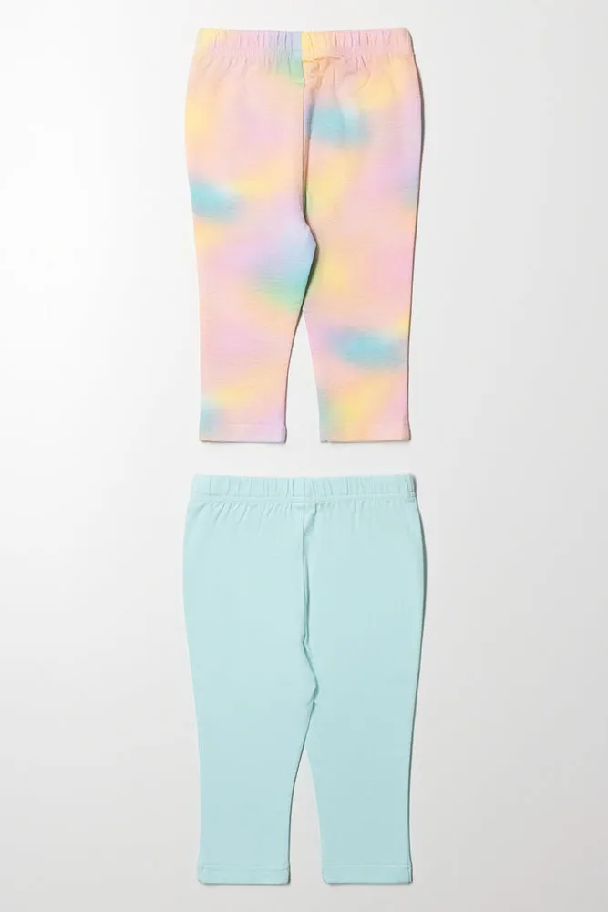 2 Pack Leggings Blue Multi sold by Ackermas product image thumbnail 3