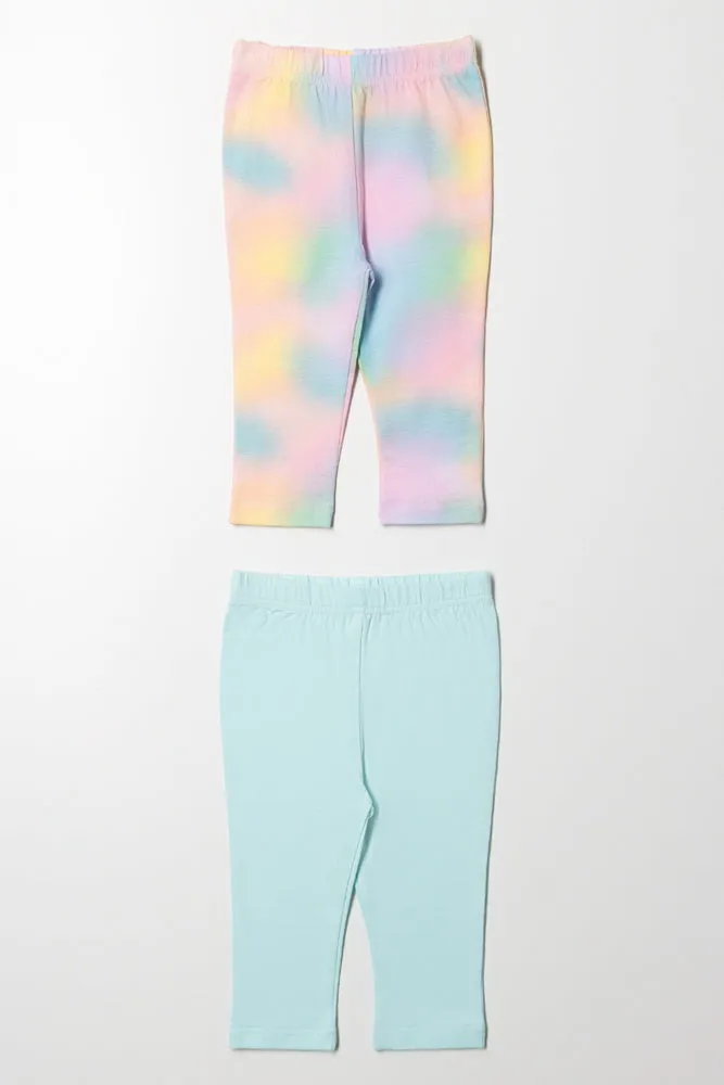 2 Pack Leggings Blue Multi sold by Ackermas