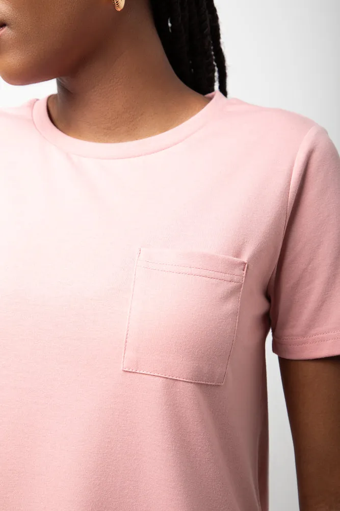 T-Shirt Dress Pink sold by Ackermas product image thumbnail 4