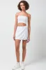 Skort White sold by Ackermas