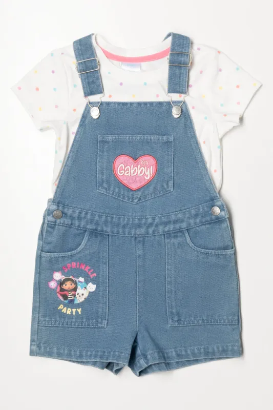 Gabby Dollhouse Dungaree Set sold by Ackermas