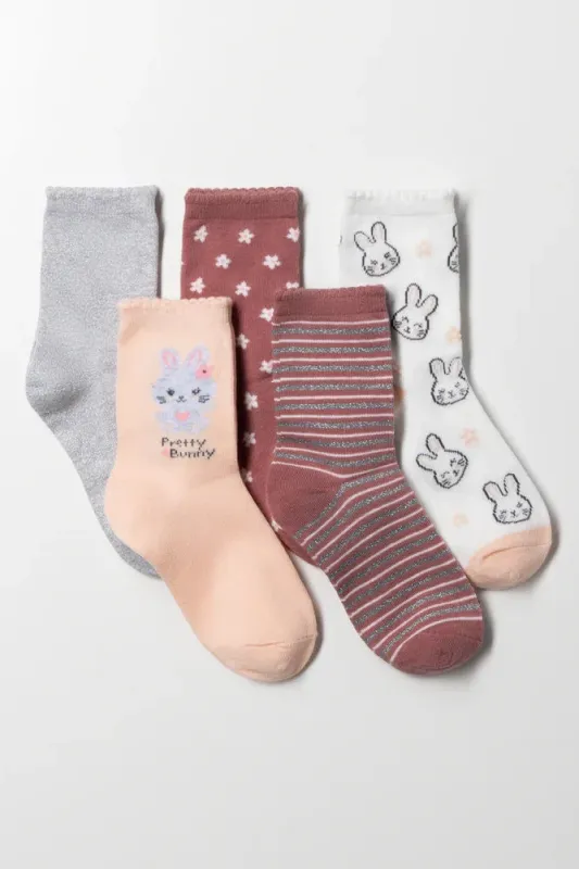 5 Pack Anklet Socks Multi sold by Ackermas