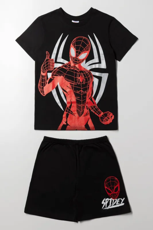 Spiderman Pyjamas Black sold by Ackermas