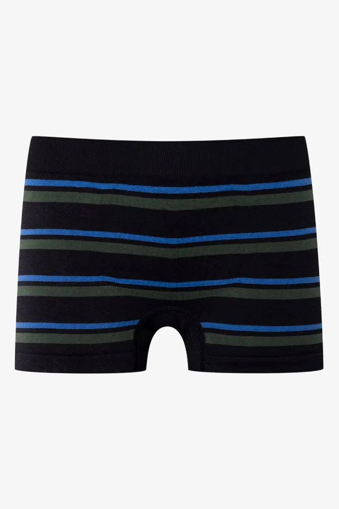 3 Pack Seamless Boxers Black, Green And Grey sold by Ackermas product image thumbnail 4