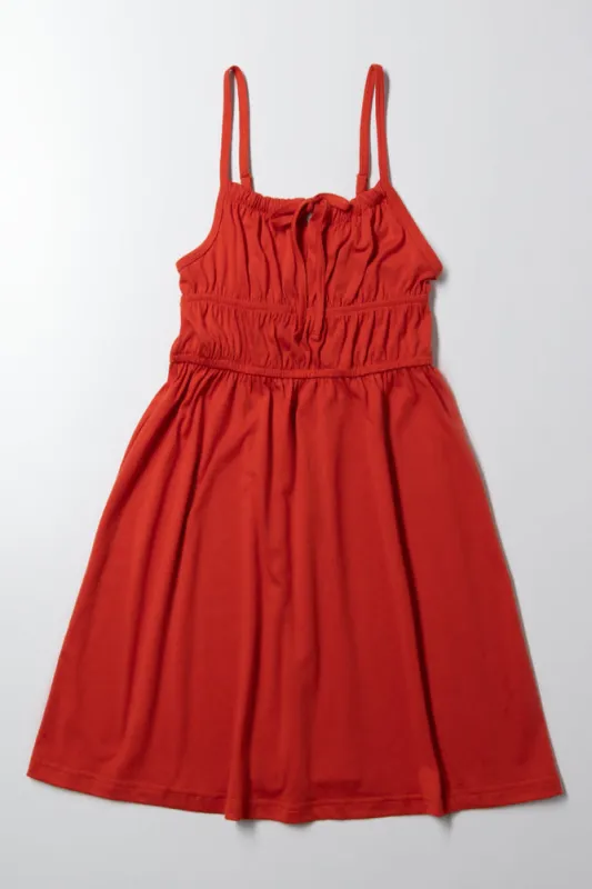 Strappy Dress Orange sold by Ackermas