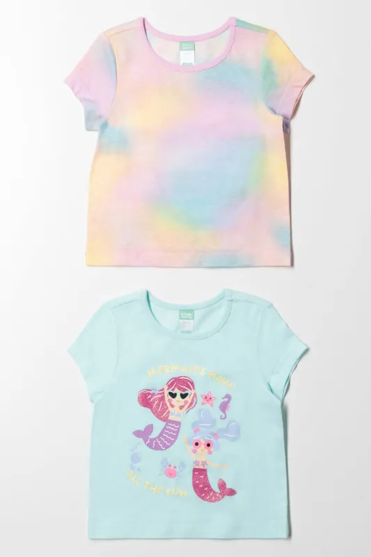 2 Pack T-Shirts Blue Multi sold by Ackermas