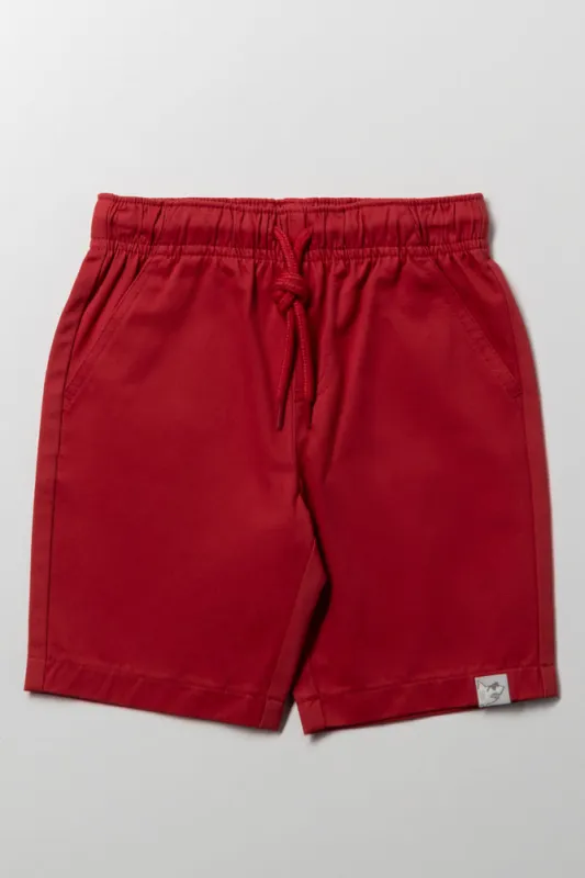 Woven Shorts Red sold by Ackermas