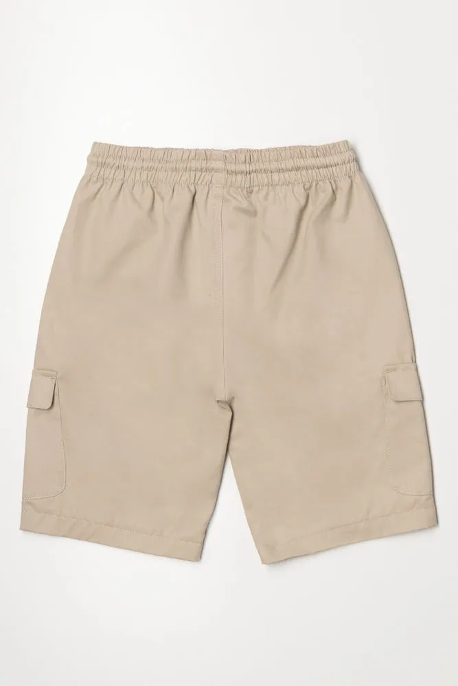 Cargo Shorts Natural sold by Ackermas product image thumbnail 3