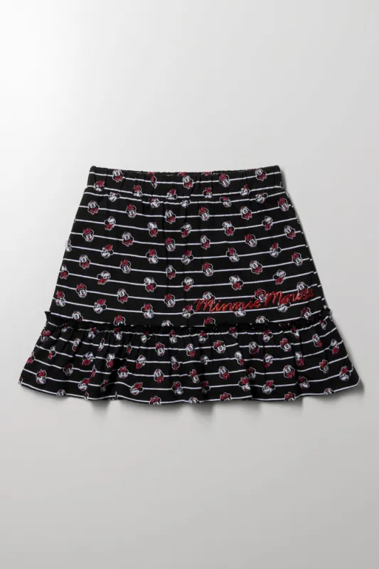 Minnie Mouse Skort Black sold by Ackermas