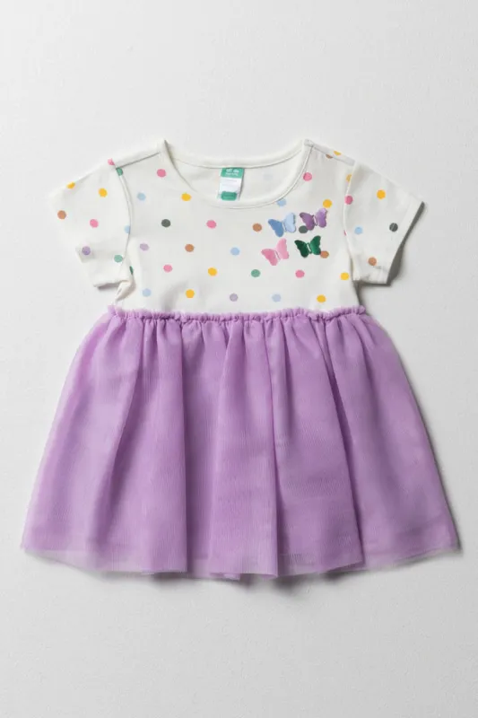 Party Dress Purple sold by Ackermas